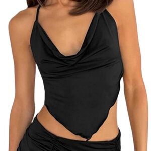 Amazon Black Women's Crop Top